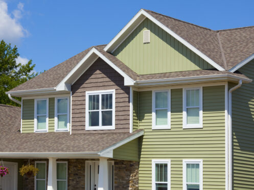 Roof siding repairs and installation
